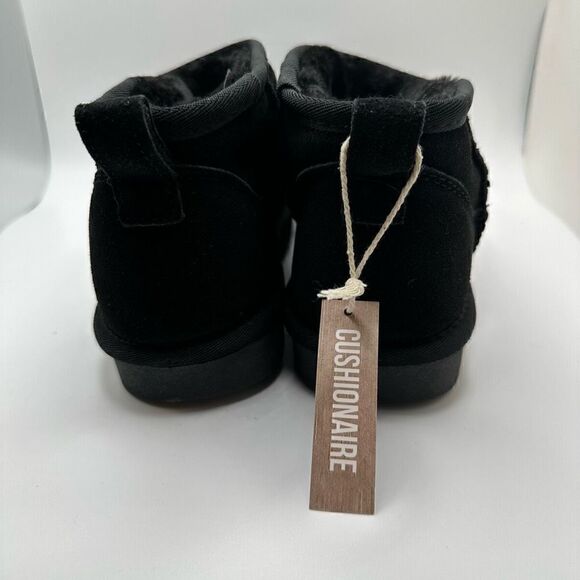 CUSHIONAIRE Women's pull on boot 9 BLACK - Picture 4 of 7
